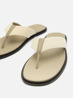 Fabric Thong Sandals
