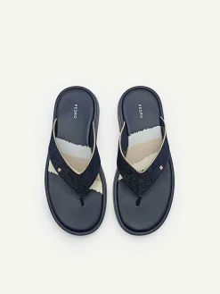 Fabric Thong Sandals