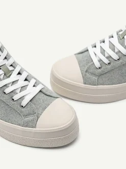 Felt High Top Sneakers