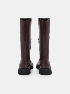 Flo Leather Knee Boots