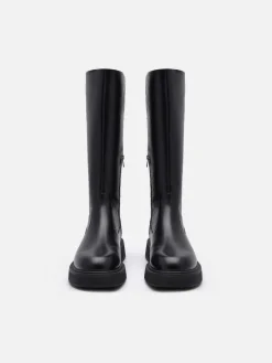 Flo Leather Knee Boots