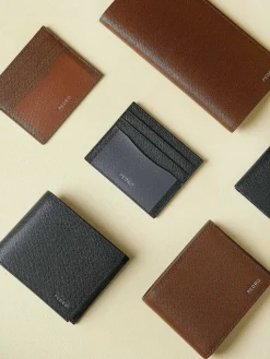 Full-Grain Leather Wallet With Insert