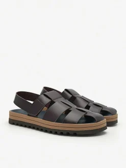 George Caged Sandals