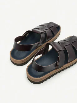 George Caged Sandals