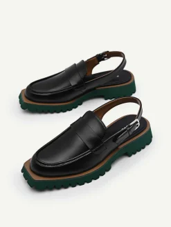 Grapnel Chunky Loafer Mule