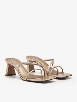 Gwyneth Heel Sandals