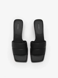 Heel Slip-On Sandals
