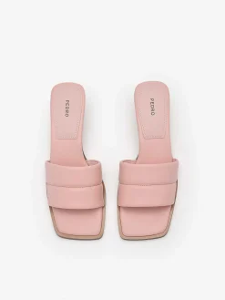 Heel Slip-On Sandals
