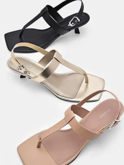 Helix Heel Sandals