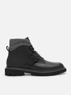 Helix Leather Boots
