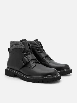 Helix Leather Boots