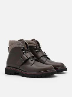 Helix Leather Boots