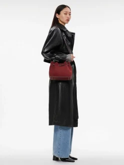 Helix Leather Bucket Bag
