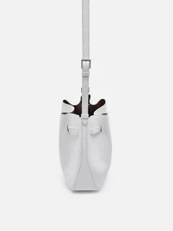 Helix Leather Bucket Bag