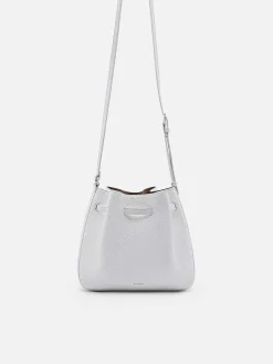 Helix Leather Bucket Bag