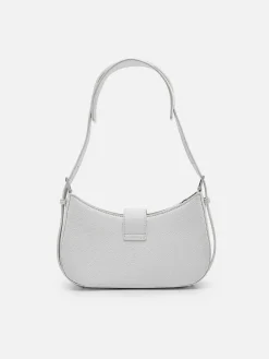 Helix Leather Shoulder Bag