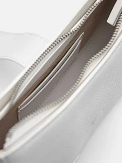 Helix Leather Shoulder Bag