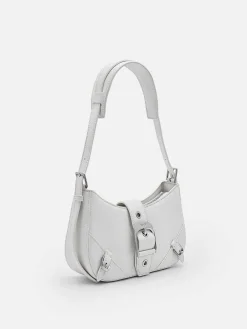 Helix Leather Shoulder Bag
