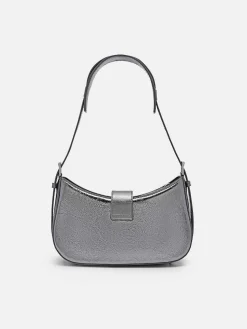 Helix Leather Shoulder Bag