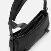 Helix Leather Shoulder Bag