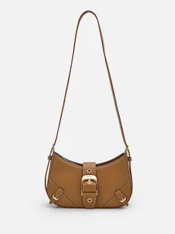 Helix Leather Shoulder Bag