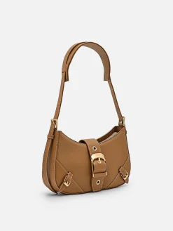 Helix Leather Shoulder Bag