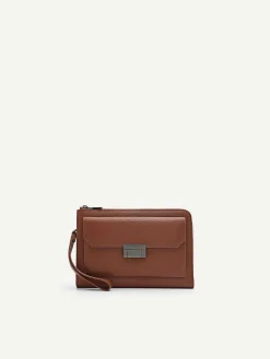 Henry Leather Clutch Bag