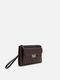 Henry Leather Clutch Bag