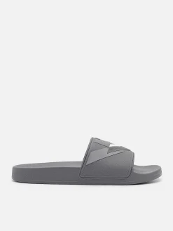 Houndstooth Slide Sandals
