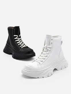 Hybrix Lace-Up Boots