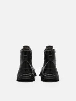 Hybrix Lace-Up Boots