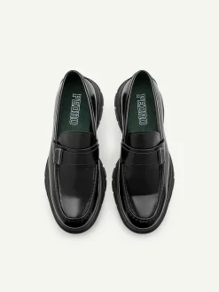 Hybrix Leather Loafers