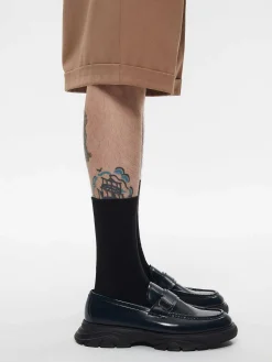 Hybrix Leather Loafers