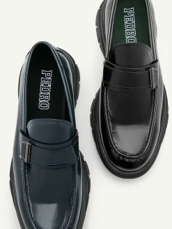 Hybrix Leather Loafers