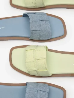 Ibiza Woven Slip-On Sandals