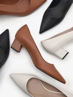 Ines Leather Pumps