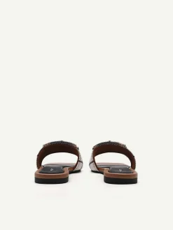 Jean Square Toe Sandals