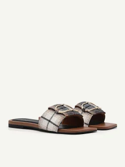 Jean Square Toe Sandals