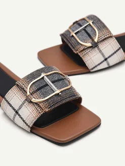 Jean Square Toe Sandals