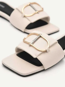 Jean Square Toe Sandals