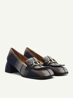 Jean Woven Heels