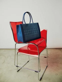 Large Denim Market Tote