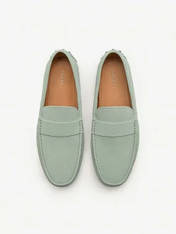 Leather Band Driving Shoes