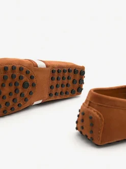 Leather Band Driving Shoes