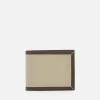 Leather Bi-Fold Coin Wallet