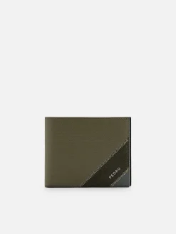 Leather Bi-Fold Coin Wallet