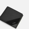 Leather Bi-Fold Coin Wallet