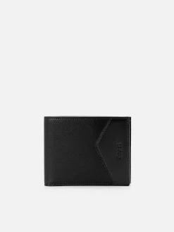 Leather Bi-Fold Coin Wallet