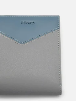 Leather Bi-Fold Coin Wallet