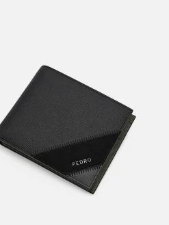 Leather Bi-Fold Flip Wallet